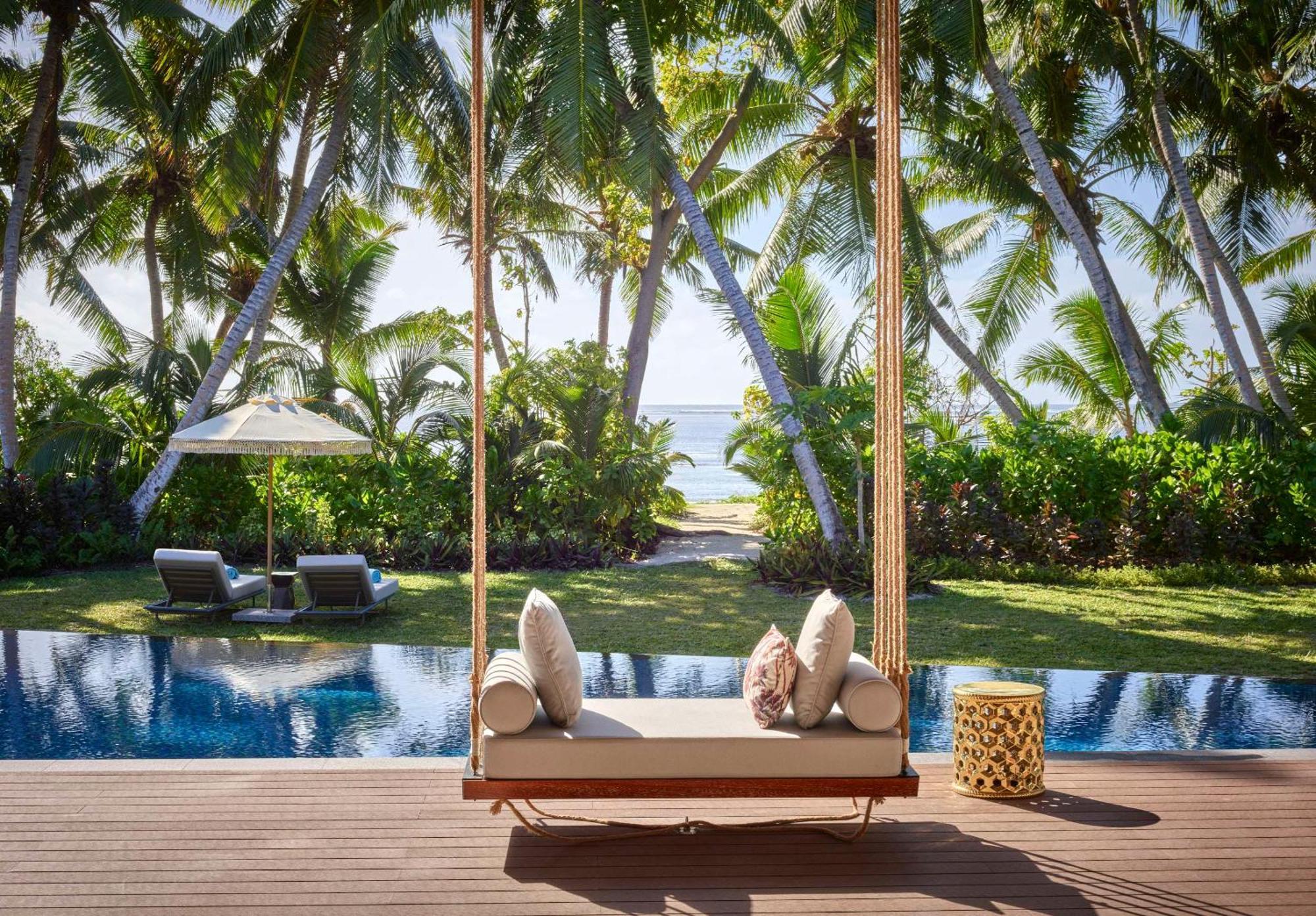Waldorf Astoria Seychelles Platte Island Otel Dış mekan fotoğraf