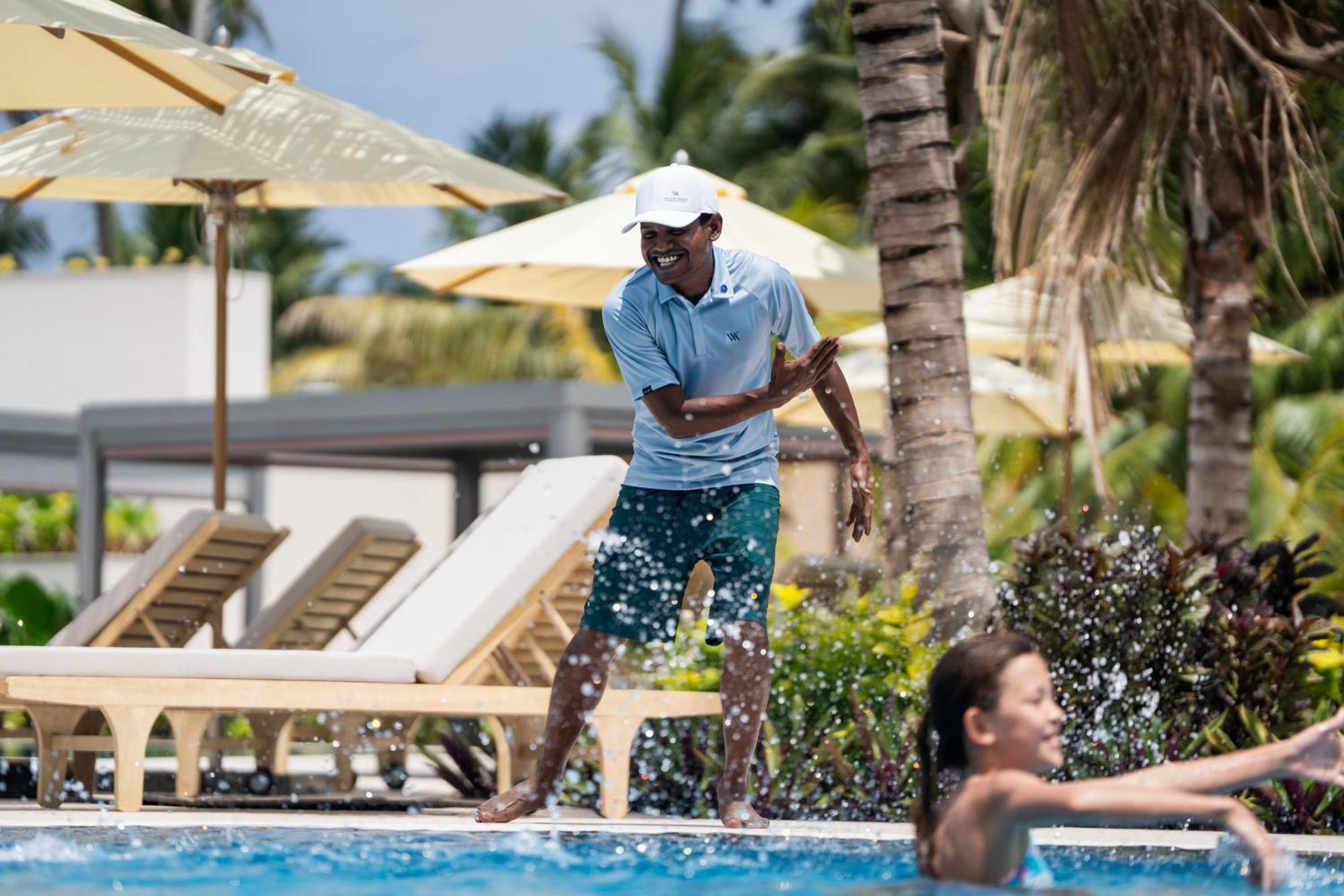 Waldorf Astoria Seychelles Platte Island Otel Dış mekan fotoğraf